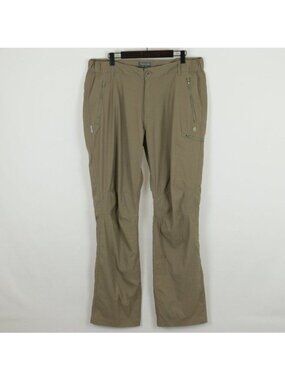 Craghoppers Men Size 34 Tan Cargo Boot Cut Hiking Outdoor Pants